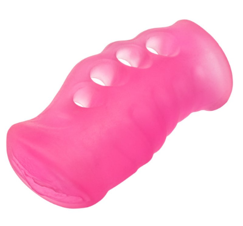Pop Sock Grip N Stroke Large Stroker with Four-Finger Grip Surface Male Masturbator Secondary image