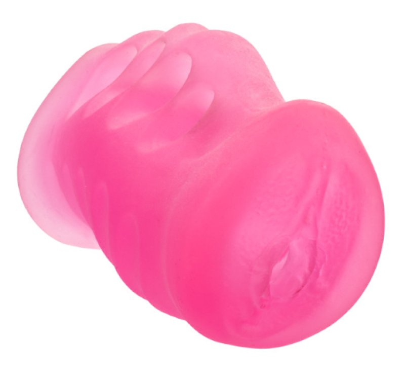 Pop Sock Grip N Stroke Large Stroker with Four-Finger Grip Surface Male Masturbator