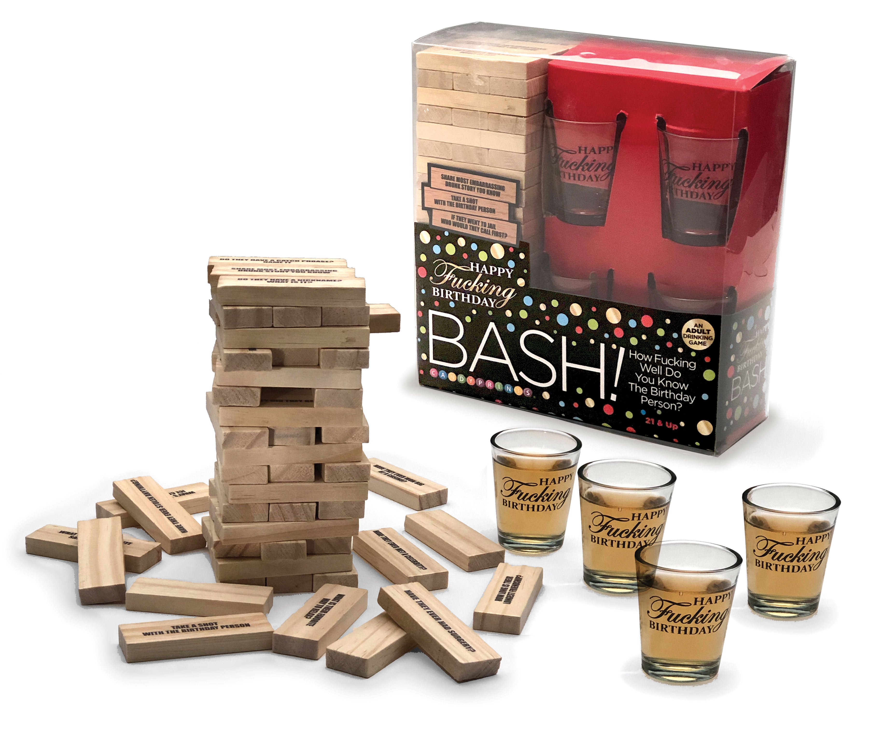 Happy Birthday Bash Adult Drinking Party Game Games