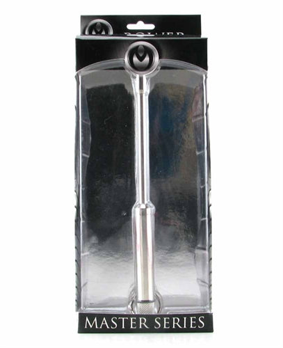 Master Series 7.5 Inch Stainless Steel Vibrating Urethral Sound – Stainless Steel Vibrating Urethral Sound Silver Medium > Sex Toys For Men > Sounding Rods