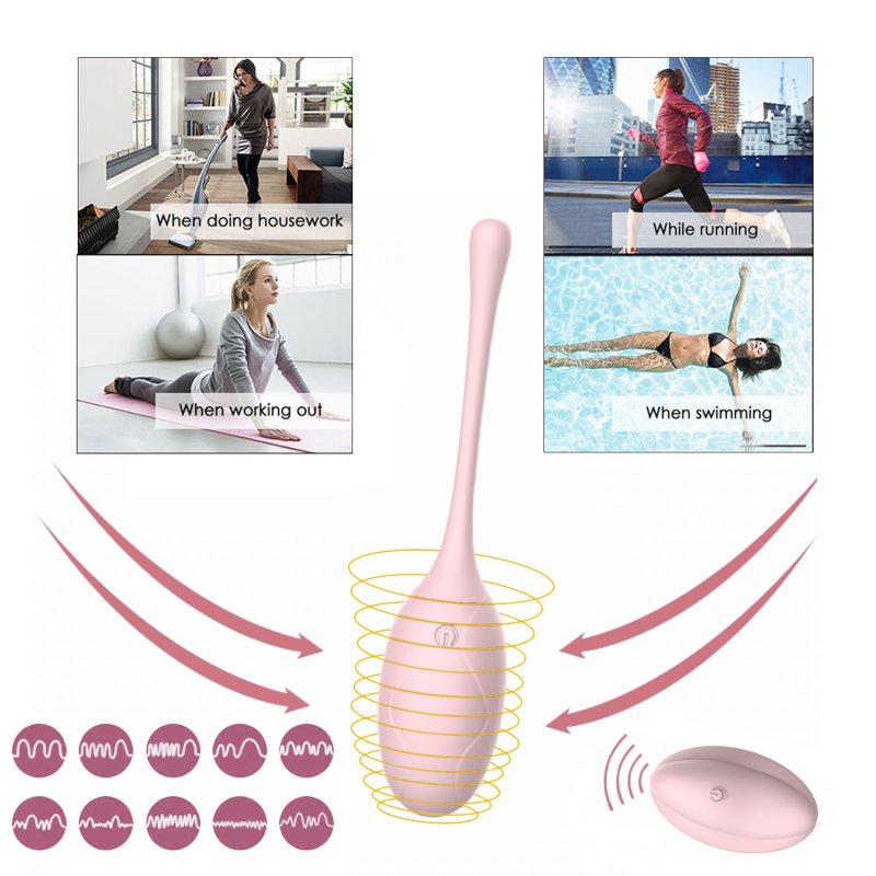 SXE Hope Remote Control Silicone Love Egg Vibrator > Sex Toys For Ladies > Vibrating Eggs