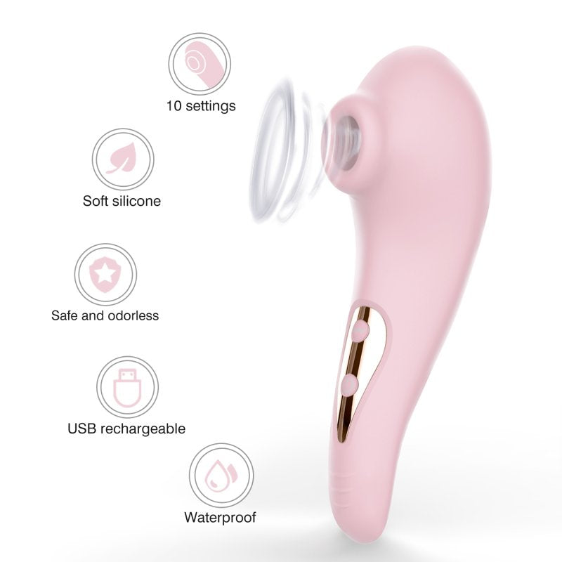 Sxe Jess Vibrating and Sucking Clitoral Stimulator Secondary image