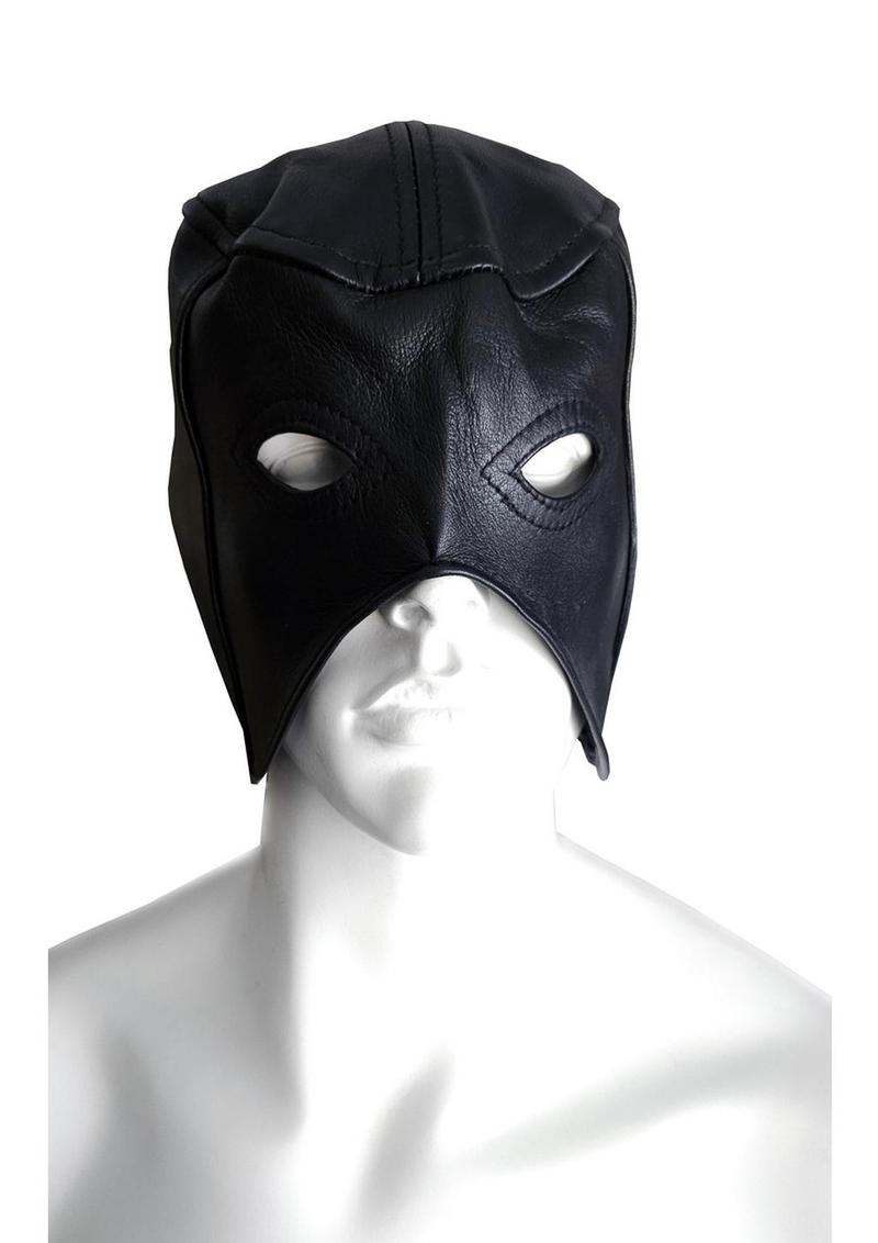 Rouge Half Mask Genuine Leather with Lace Tie One Size Adjustable – Mask > Bondage Gear > Masks