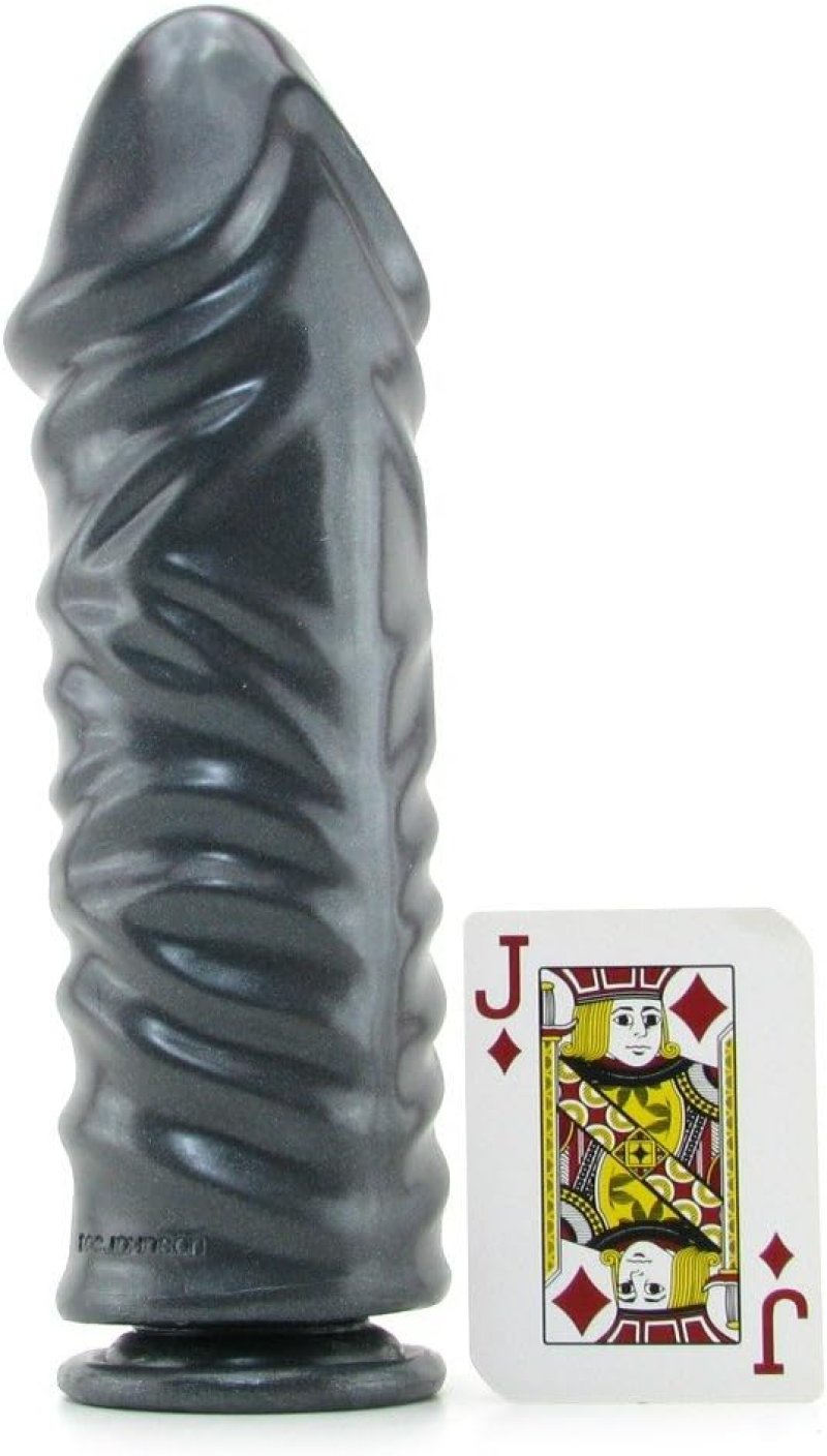Bunker Buster 10.7 Inch Anal Dildo in Gun Metal Finish > Anal Range > Oversized Anal Toys