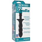 Doc Johnson Vac-U-Lock Black Handle – Ergonomic Handle Accessory for Vac-U-Lock Dildos
