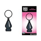 Wood Rocket Enamel Keychain – Miniature Butt Plug Keychain > Novelties > Keychains