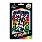 Slay All Day Leopard Print Wild Cherry Scent Air Freshener – High-Quality Cardboard Air Freshener > Novelties > Gag Gifts