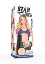 Star Stroker Jessa Rhodes Pussy Stroker with Hands-Free Smart Cover and Real Feel Life-Like Texture