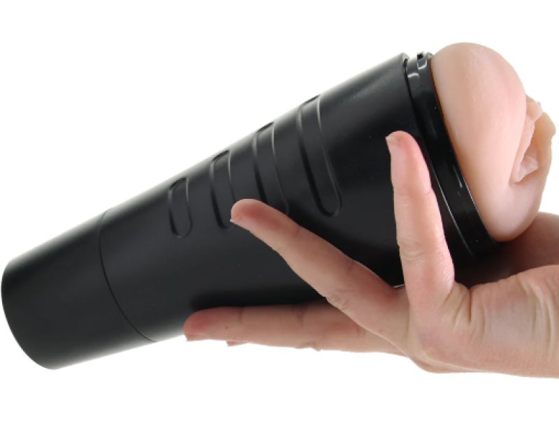 Star Stroker Nina Elle Pussy Stroker with Hands-Free Smart Cover and Real Feel Life-Like Texture