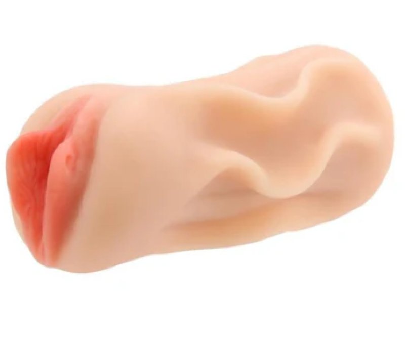 Elsa Jean Pussy Stroker Handheld Masturbator 14cm Length Super Soft Lifelike Material Secondary image