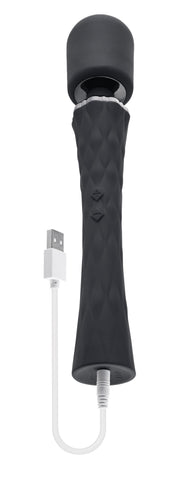 Playboy Pleasure ROYAL Velvet Silicone Wand Vibrator > Sex Toys > Massage Wands
