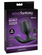 Anal Fantasy Elite Gyro Milk Pro Black 4.25" Prostate Stimulator Black > Anal Range > Prostate Plugs