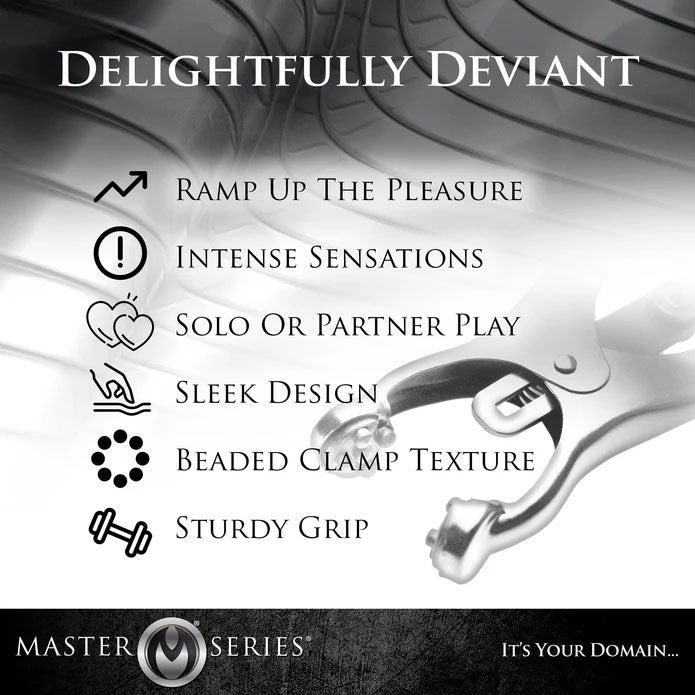 Sterling Monarch Nipple Vice > Sex Toys > Nipple Clamps