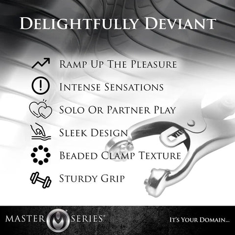 Sterling Monarch Nipple Vice BDSM > Sex Toys > Nipple Clamps