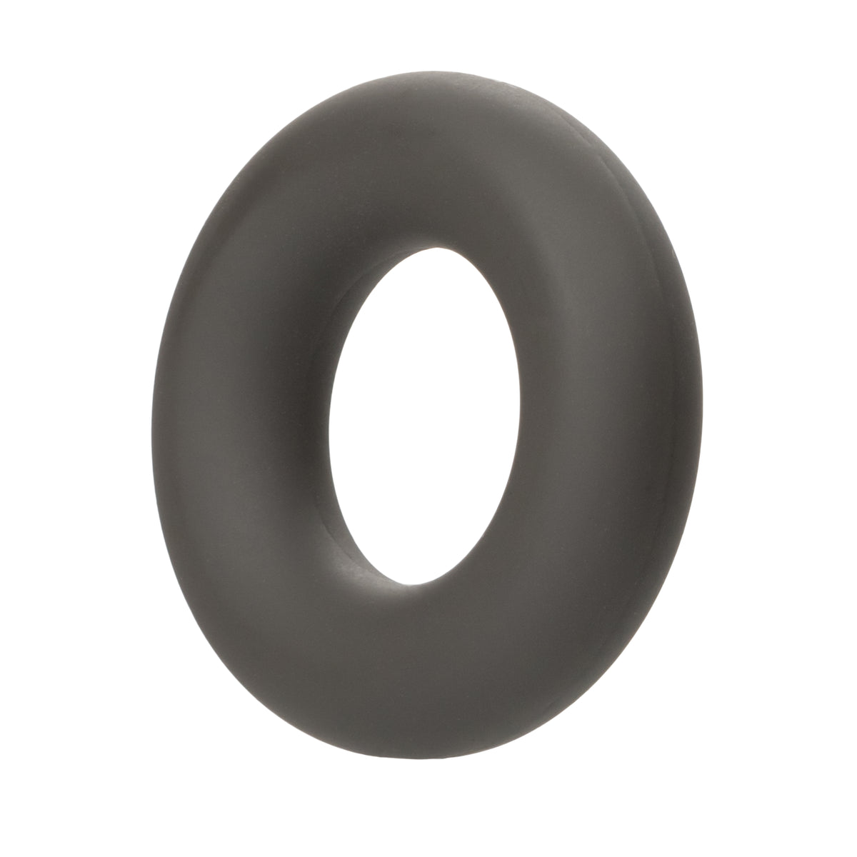 Alpha Liquid Silicone Prolong Set of 2 Stretchy Comfortable Rings in Black, Small 0.75” and Large 1” Diameter Black > Cock Ring > Sets