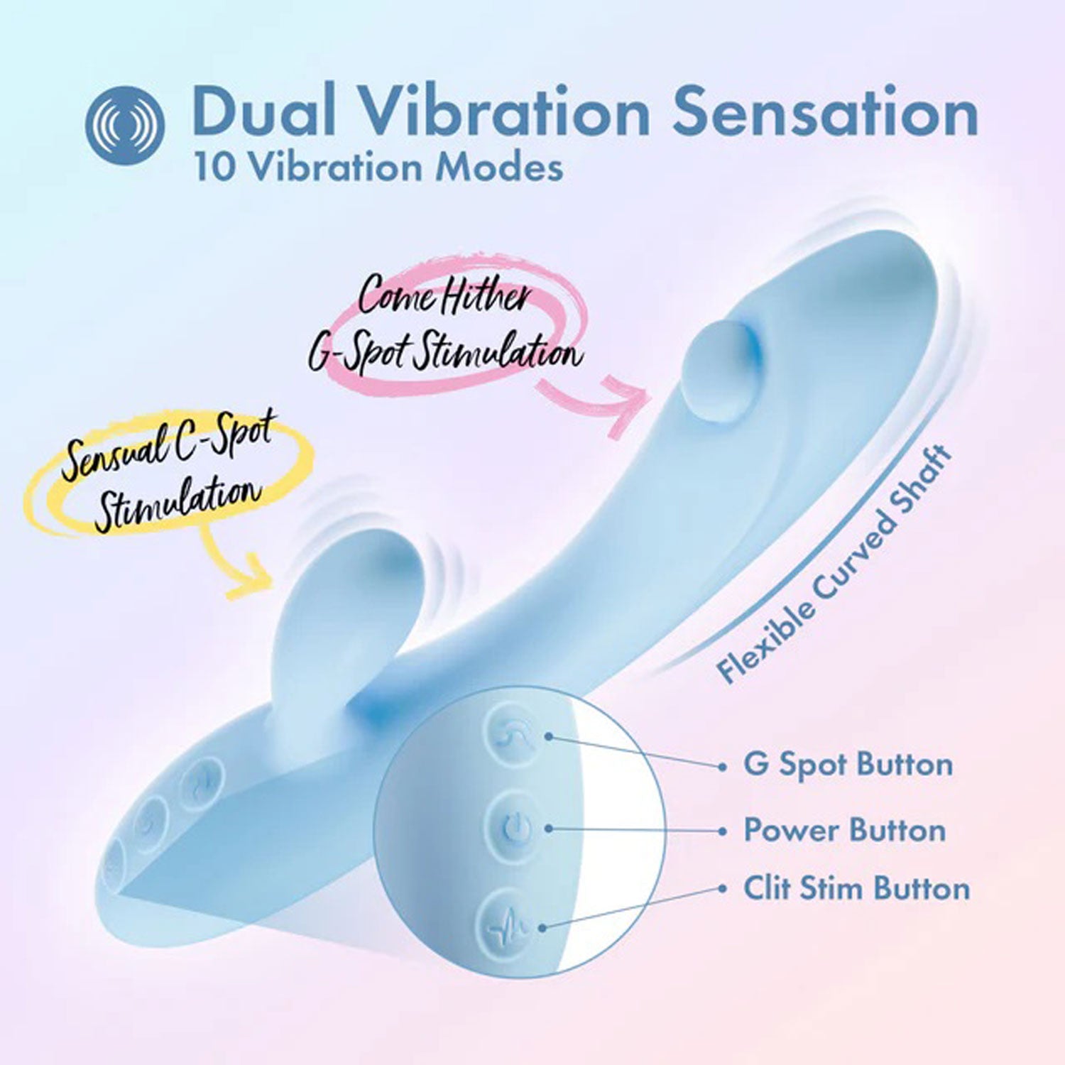 Play With Me Moondust Magic Rabbit Vibrator > Vibrators > Ladies > Rabbit