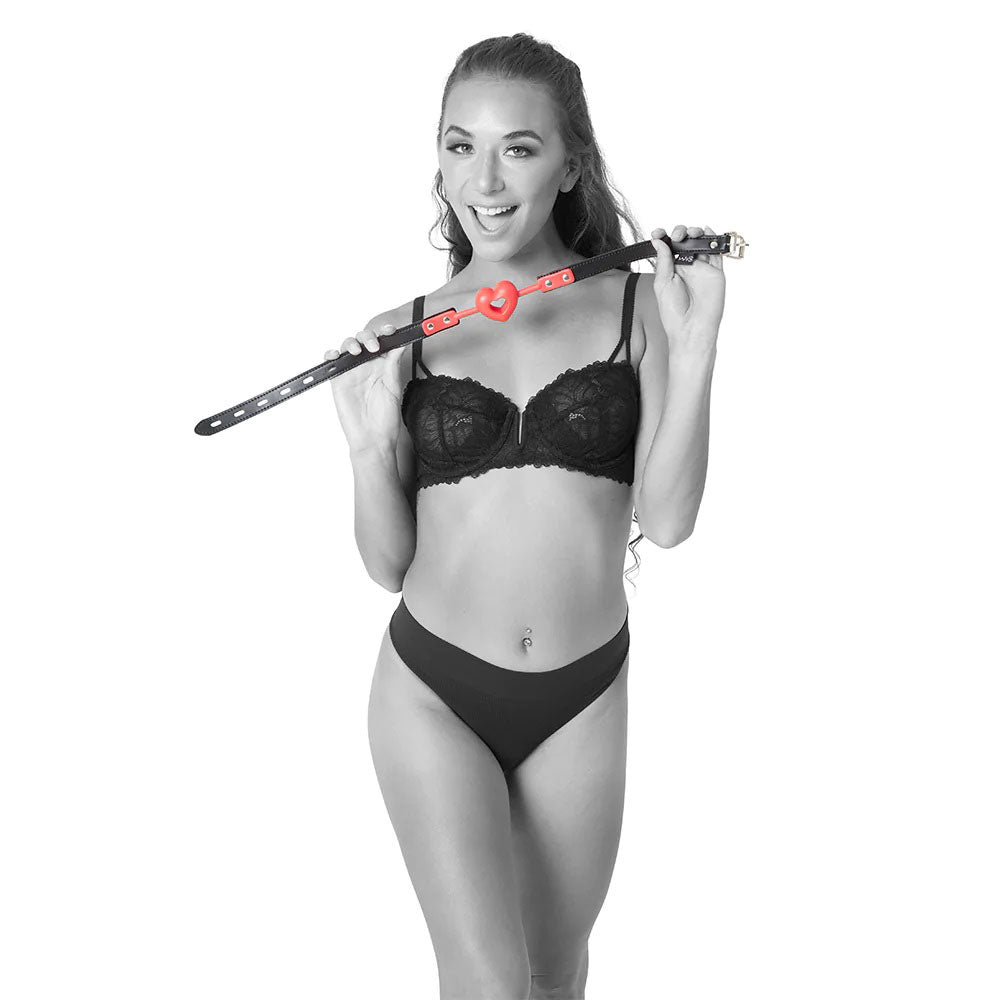 Sex & Mischief Amor Ball Gag - Adjustable Heart Gag > Bondage Gear > Restraints