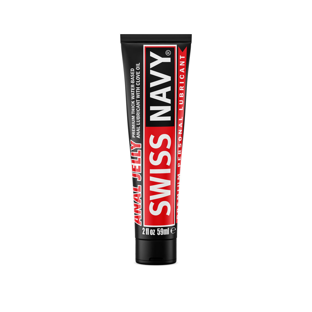 Swiss Navy Water Base with Clove Anal Jelly Premium Personal Lubricant 2 fl. oz Anal Lubricant