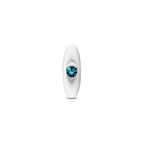 Cheeky Charms Silver Anchor Butt Plug with Clear and Teal Jewel Kit > Anal Range > Jewel Butt Plugs