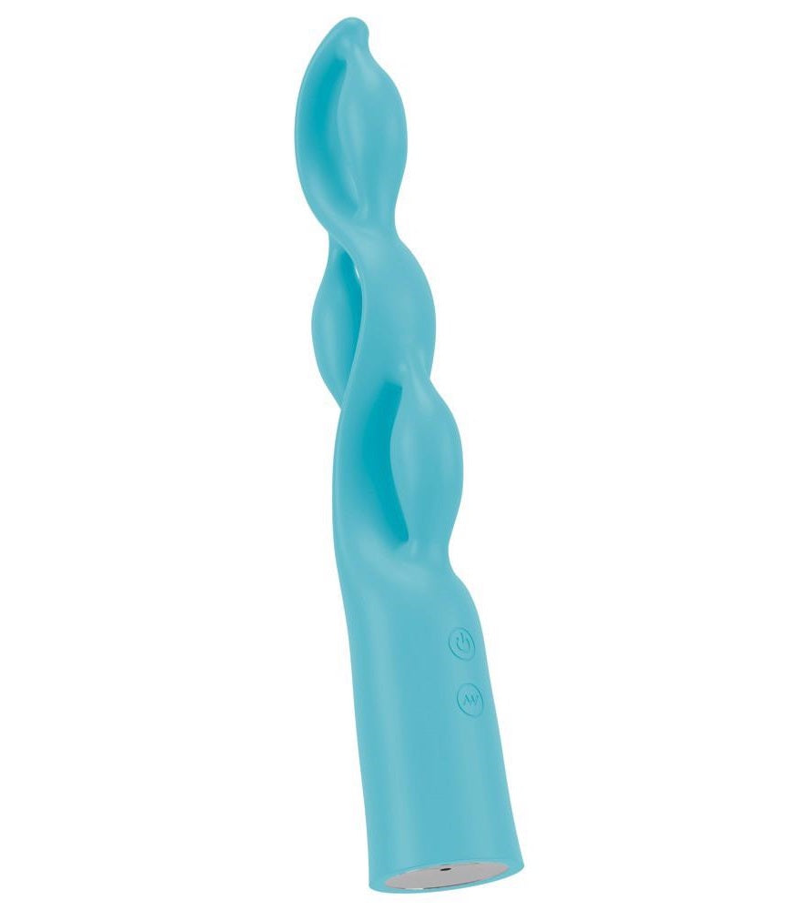 Fabulous Vibrator Turquoise Curvy Silicone Waterproof Vibrator > Vibrators > Unconventional