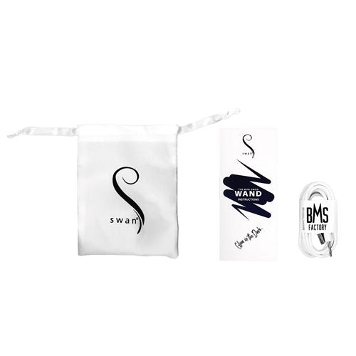 Swan The Mini Swan Wand Purple Glow in the Dark > Vibrators > Standard Vibrators