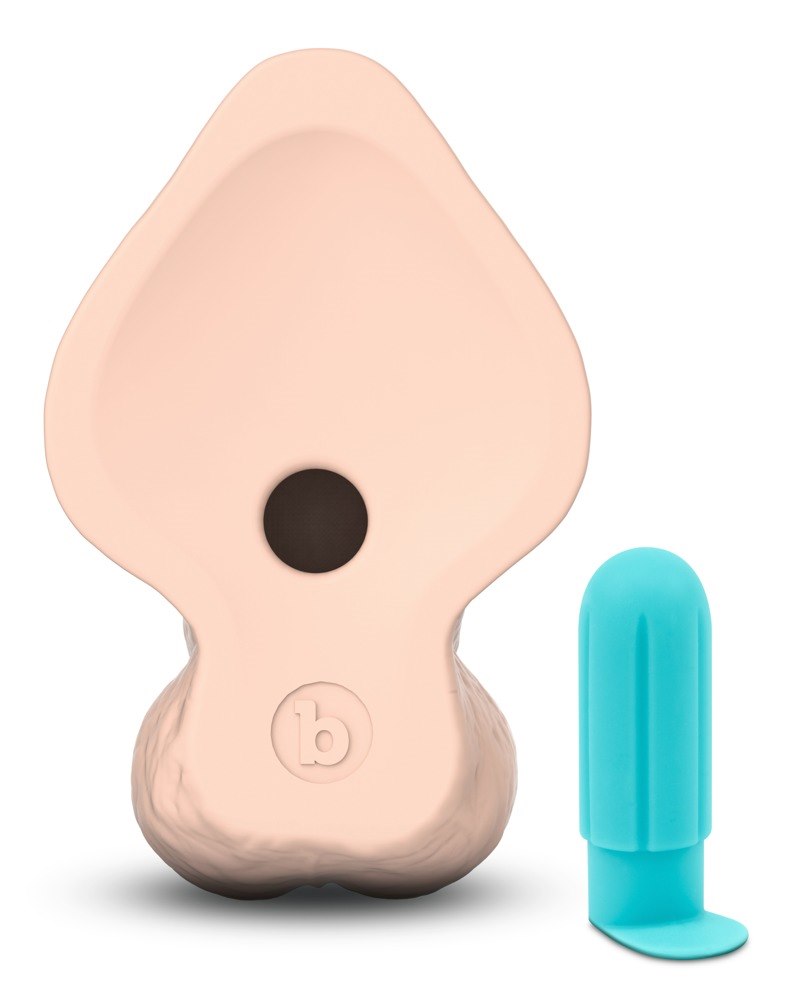 b-Vibe Slipskin Realistic Silicone Dildo 7 Inch Girthy > Dildos > Realistic Dildos