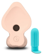 b-Vibe Slipskin Realistic Silicone Dildo 9 Inch Curved > Dildos > Large Dildos