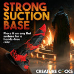 Creature Cocks Fire Demon Monster – Silicone Dildo > Dildos > Fantasy