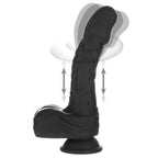 Naked Addiction The Freak Noir 8.6 Inch – Platinum Cured Silicone Vibrating Rotating and Thrusting Dong > Vibrators > Realistic Vibrators