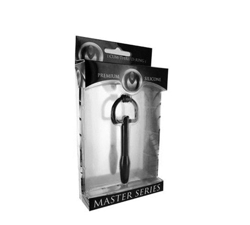 The Hallows Cum Thru D Ring Penis Plug for Urethral Pleasure > Sex Toys For Men > Sounding Rods