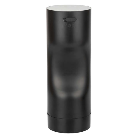 Bionic Sucking and Vibrating Masturbator Black with 4 Suction Levels and 7 Vibration Modes > Sex Toys For Men > Masturbators Premium