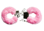 Bizarre Video Diva Bondage Kit with Pink Satin Blindfold, Faux-Fur Lined Handcuffs, and Black Mini Flogger > Bondage Gear > Bondage Kits