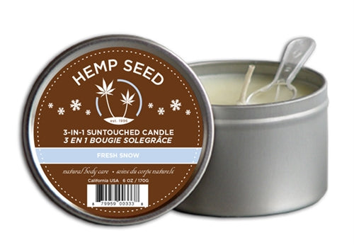 Hemp Seed 3-In-1 Massage Candle Sunsational 170g Aromatic Bliss > Candles > Massage
