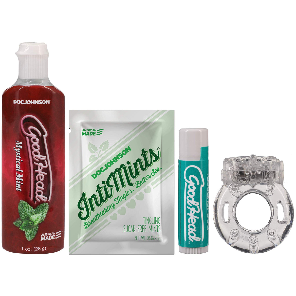 GoodHead Oral Gel Mint Flavored 1 oz Kit – Oral Gel Set > Lube > Oral Gels & Sprays