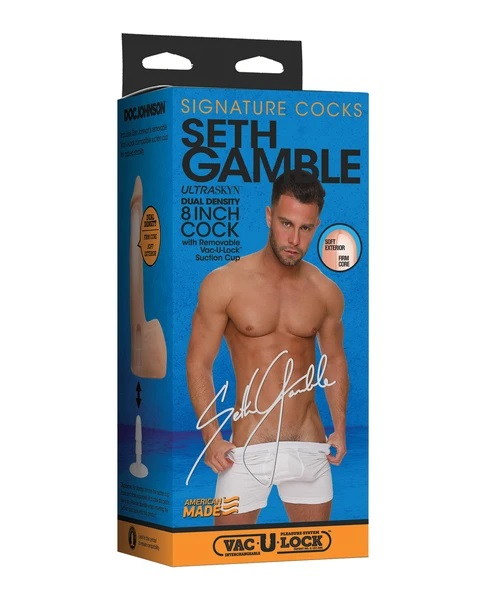 Seth Gamble Ultraskyn Cock Vanilla 8in - Realistic Replica Default Title Dongs Celebrity