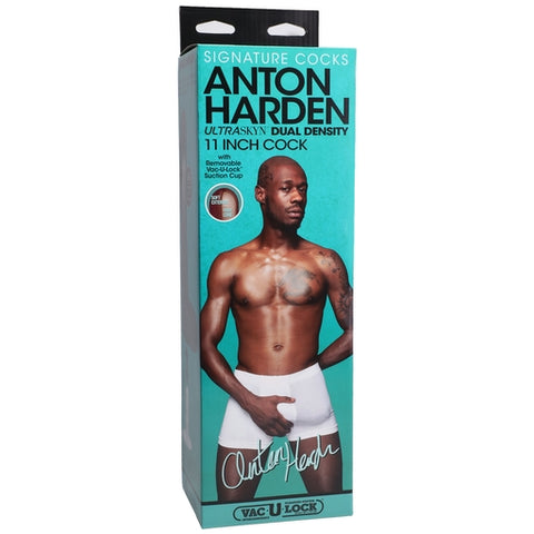 Signature Cocks Anton Harden (Ultraskyn) – Removable Suction Dildo Dongs Celebrity