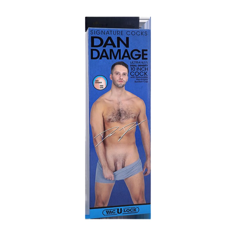 Dan Damage Signature – 10 Inch Dual Density Ultraskyn Cock Default Title > Dildos > Large Dildos