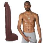 Doc Johnson Signature Cocks - Hollywood Cash - 11 ULTRASKYN Cock Vac-U-Lock Suction Cup Dildo