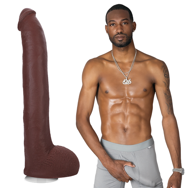 Doc Johnson Signature Cocks - Hollywood Cash - 11 ULTRASKYN Cock Vac-U-Lock Suction Cup Dildo