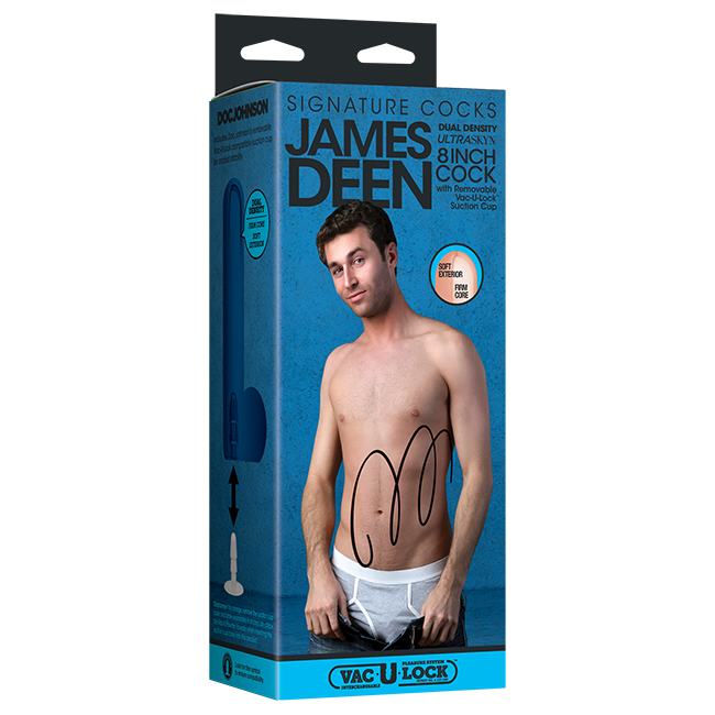 Flesh Mechanic James Deen Signature Dildo 8 Inch Ultra Skyn > Dildos > Performer Replica