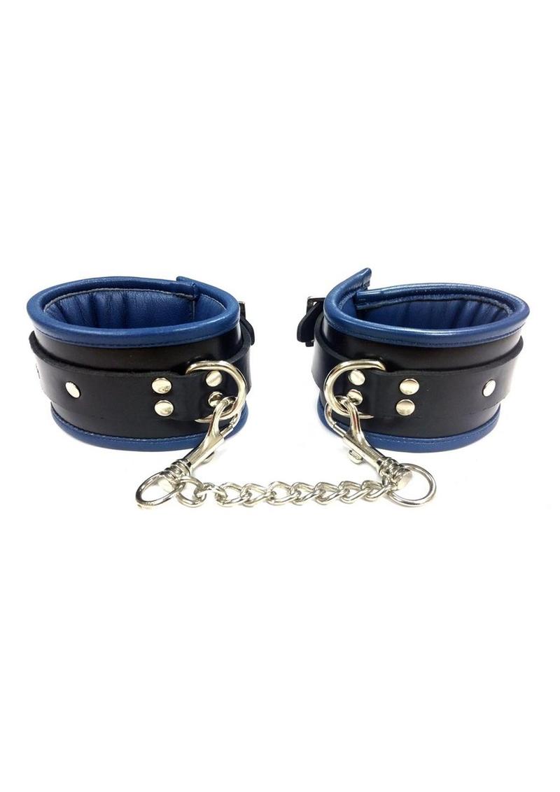 Rouge Leather Ankle Cuffs in Black > Bondage Gear > Restraints