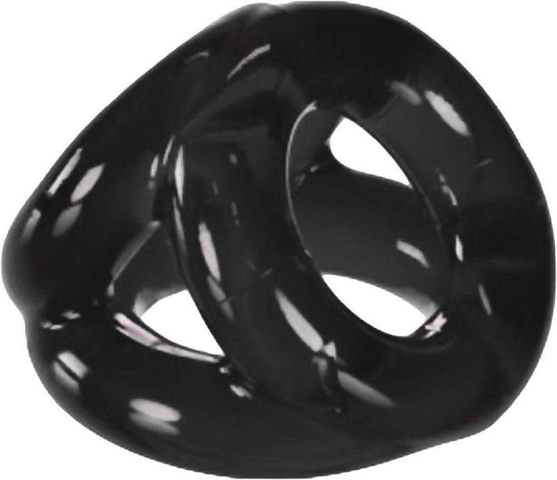 Oxballs Tri-Sport 3-Ring Flexible Silicone Cockring Sling Male Toy > Cock Ring > Sling