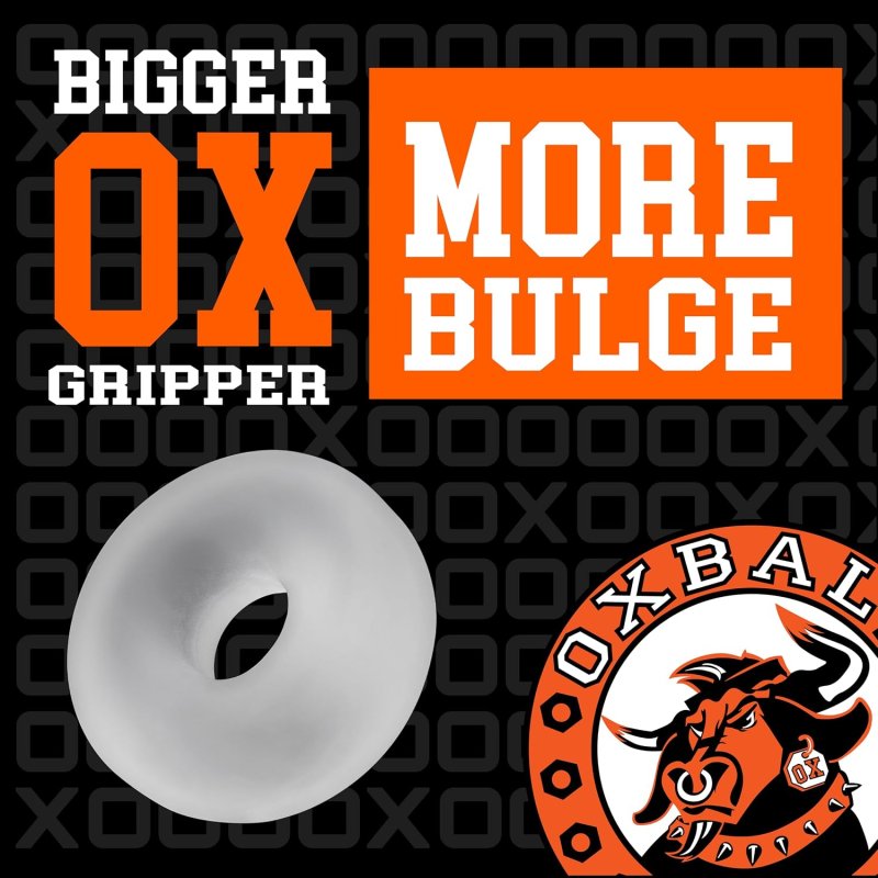 Oxballs Big Ox Thick Blubbery Cockring Cool Ice Silicone Blend Secondary image