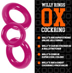 Oxballs Willy Rings 3-Pack – Stretchy Cockrings Set
