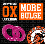 Oxballs Willy Rings 3-Pack – Stretchy Cockrings Set