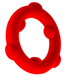 Oxballs Spinner (Red) – Mega-Stretch Silicone Cock Ring