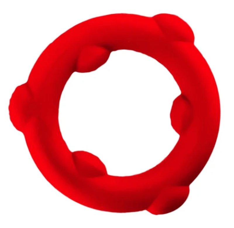 Oxballs Spinner (Red) – Mega-Stretch Silicone Cock Ring