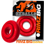 Oxballs Rimz Big (Red) – Plush Soft Extended Lip Cockring