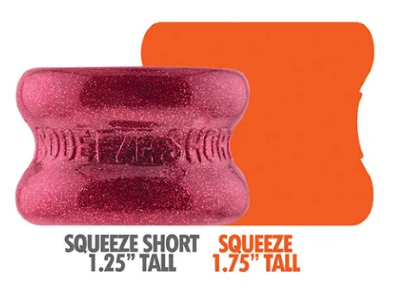 OxBalls Squeeze Short (Cherry Lips) – Squishy Rubber Ballstretcher