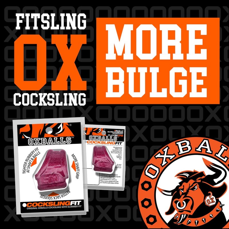OxBalls CockSling Fit (Cherry Lips) – Slimmed Down Penis Sling